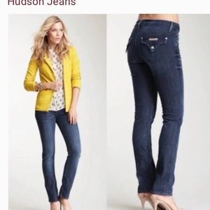 Hudson Carly straight jeans size 24.